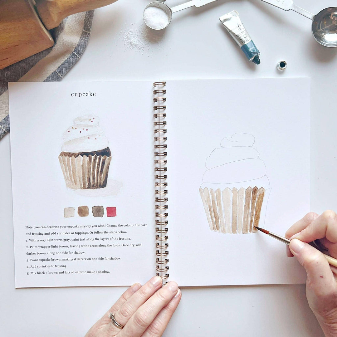 Emily Lex : Baking watercolour workbook