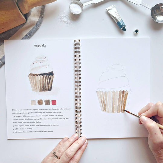 Emily Lex : Baking watercolour workbook