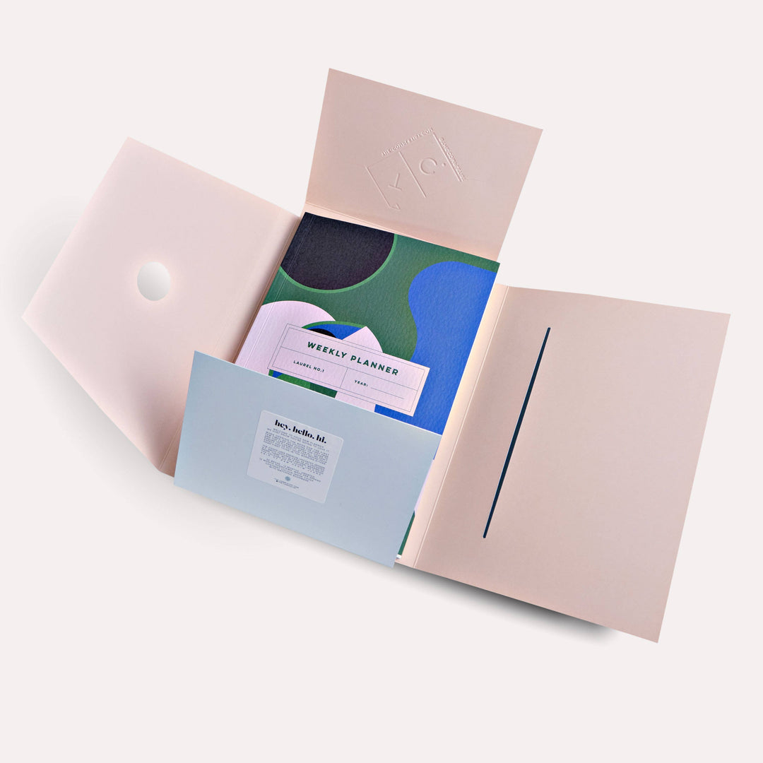 The Completist : Laurel Undated Weekly Planner Book