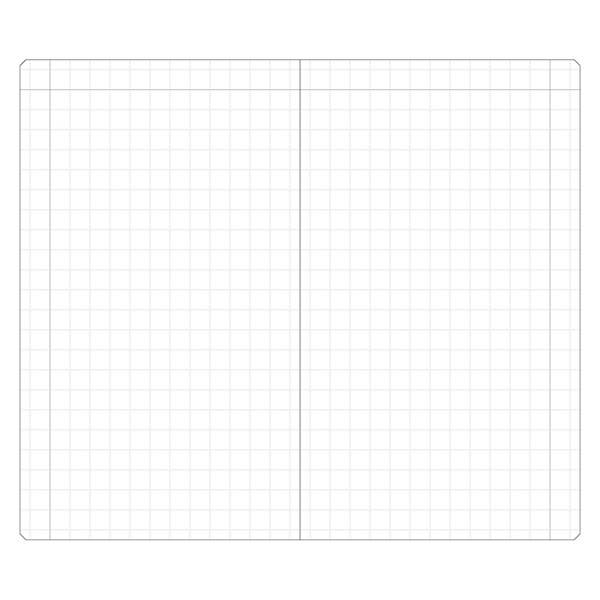 Mark's : EDiT B7 Compact 5mm Grid Notebook – Lightweight PU Cover