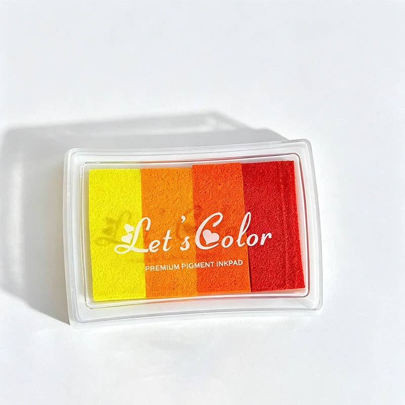 Dayla : Gradient 4‑Color Water‑Based Ink Pad