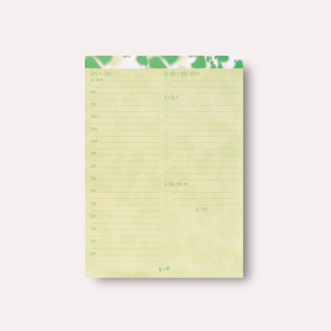 The Completist : Hazy Daily Planner Pad