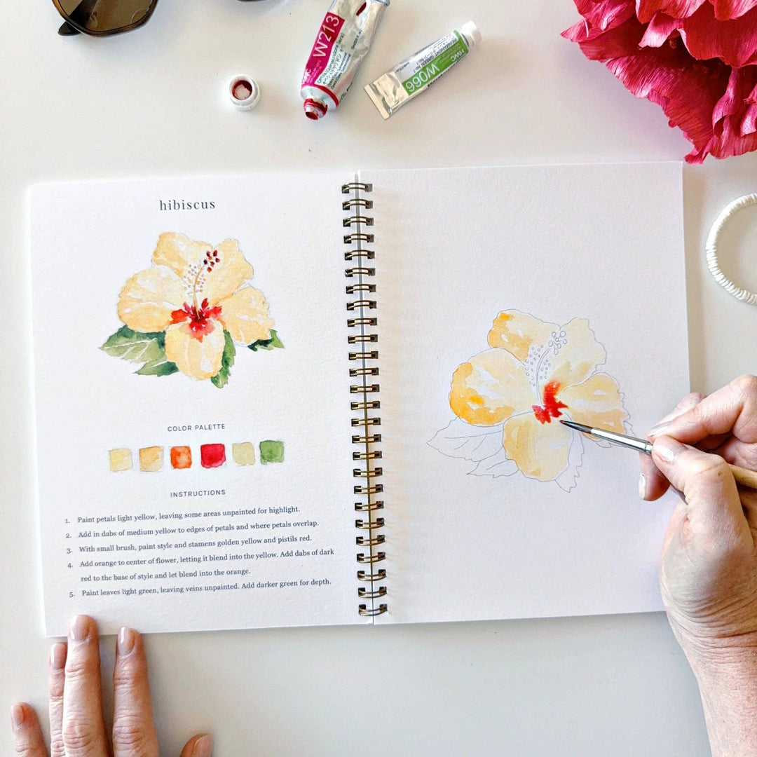 Emily Lex : Tropical watercolour workbook