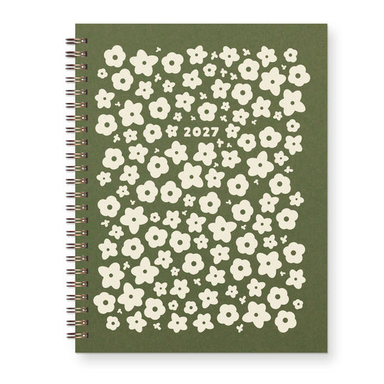 Ruff House : 2027 Floral Pattern Dated Planner : Calendar Year