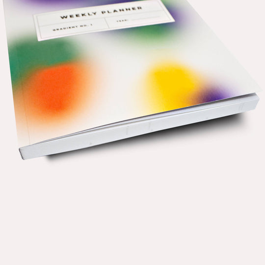 The Completist : Gradient No. 1 Weekly Lay Flat Undated Planner Book