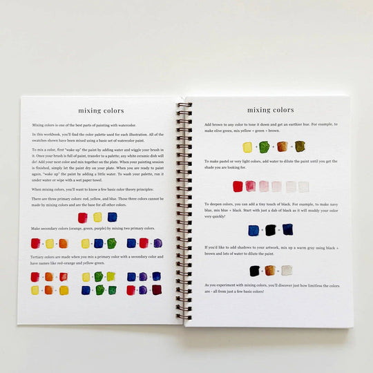 Emily Lex : Fruit watercolour workbook