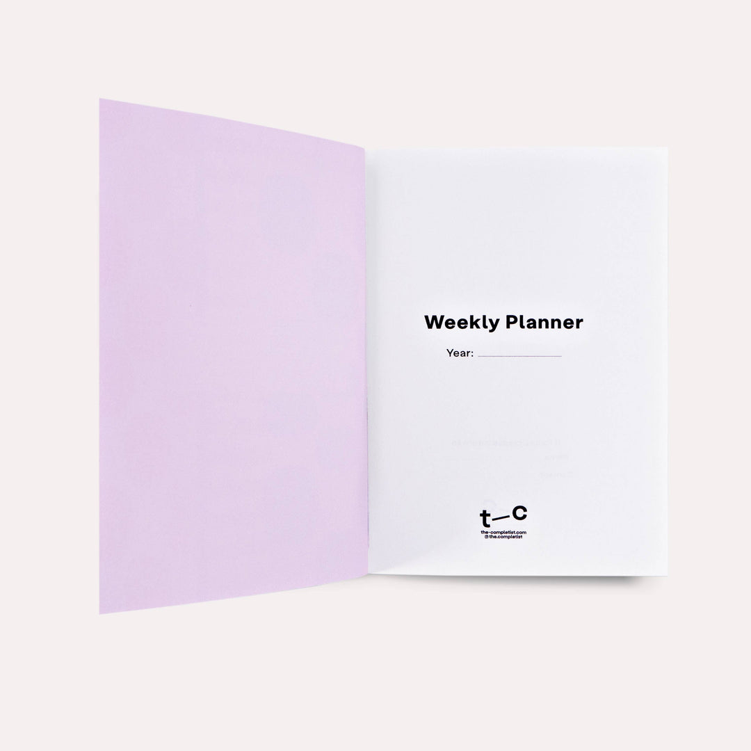 The Completist : Seoul Pocket Undated Weekly Planner