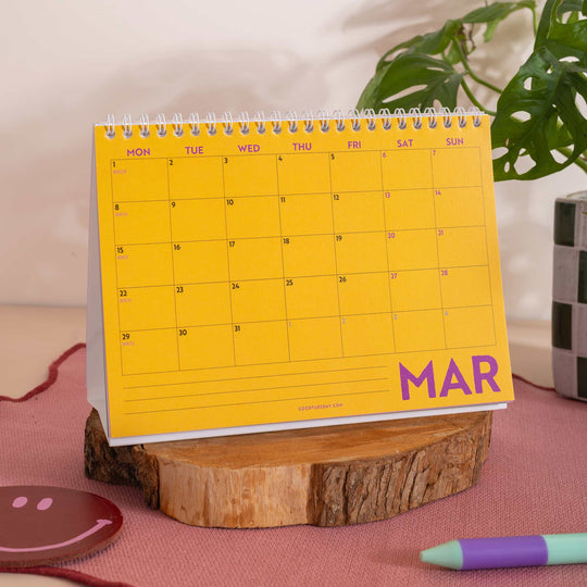 2027 Desk Calendar | Colourburst