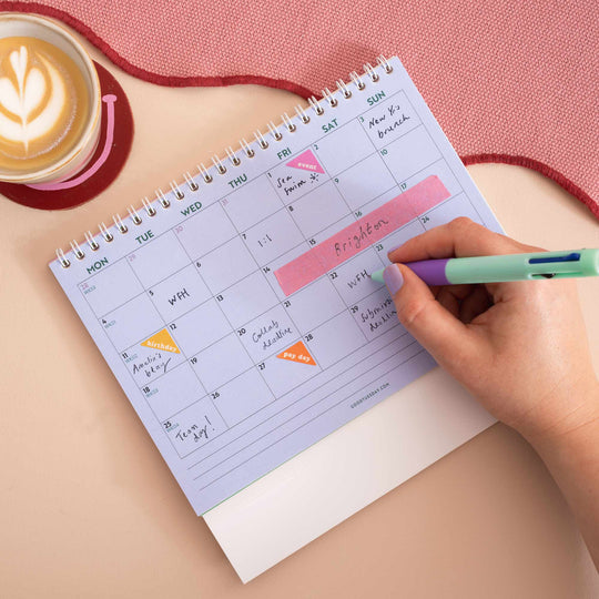 2027 Desk Calendar | Colourburst