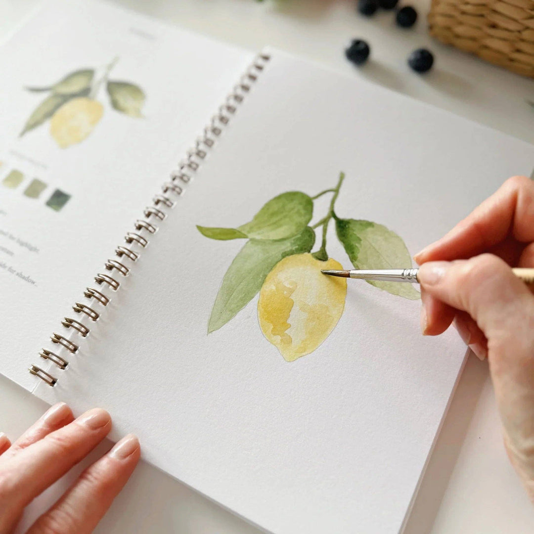Emily Lex : Fruit watercolour workbook