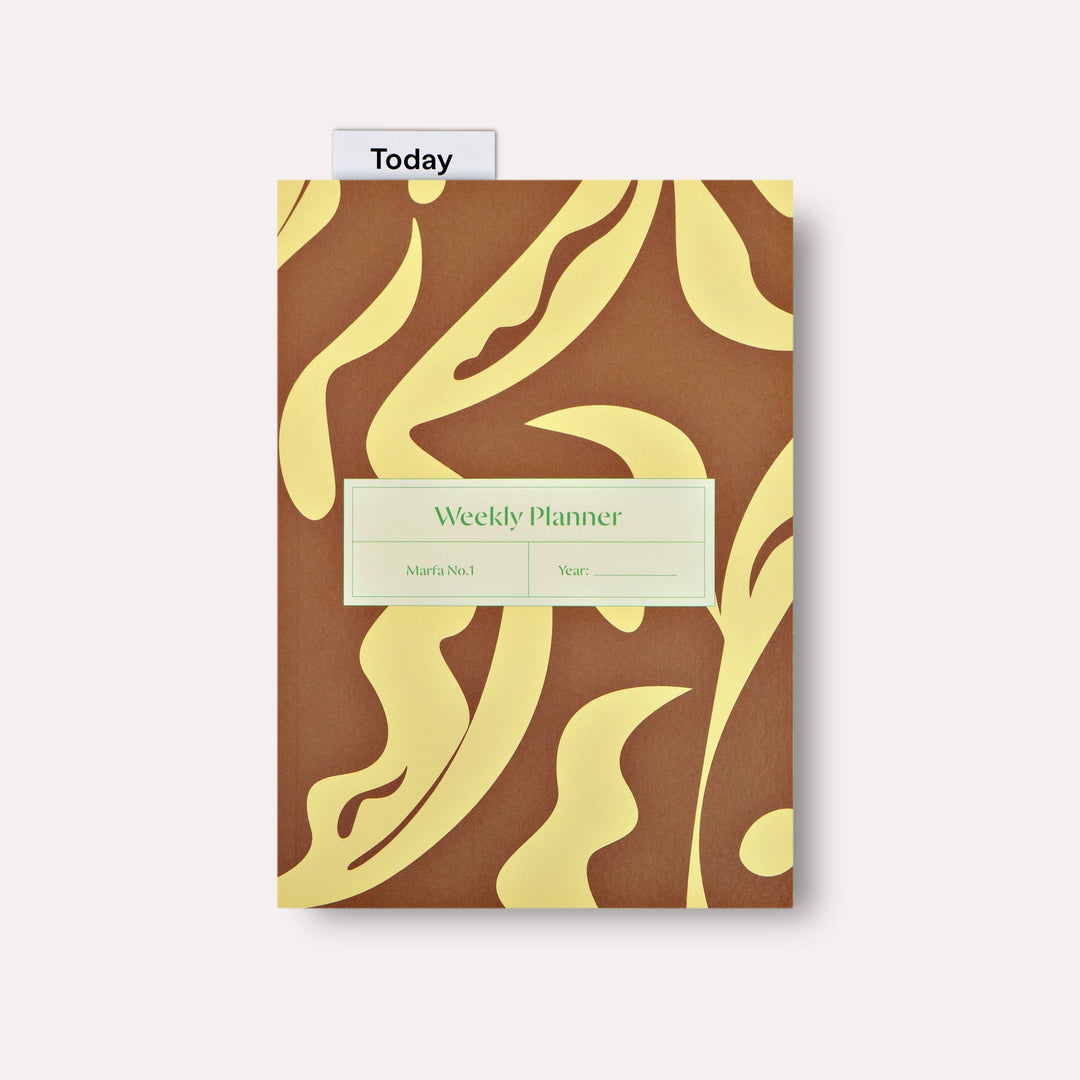 The Completist : Marfa Undated Weekly Planner Book