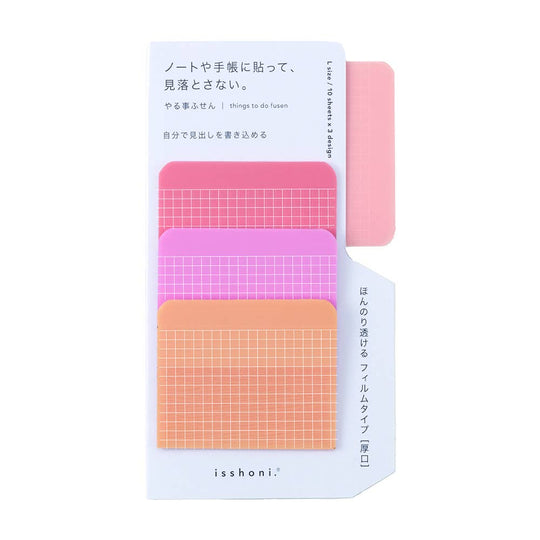 Isshoni : To Do Sticky Notes Film L Free RD
