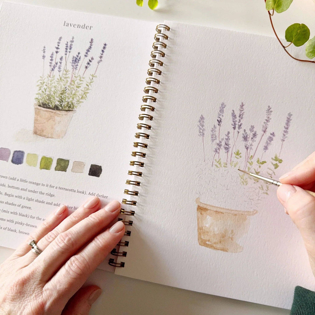 Emily Lex : Garden watercolour workbook