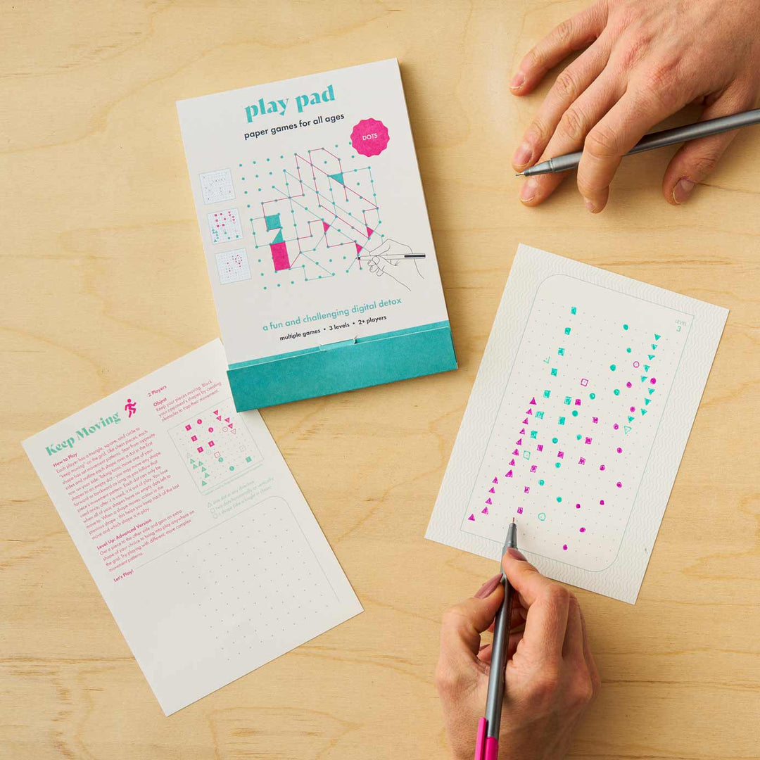 Play Pad Dots - Pen & Paper Puzzles for Digital Detox
