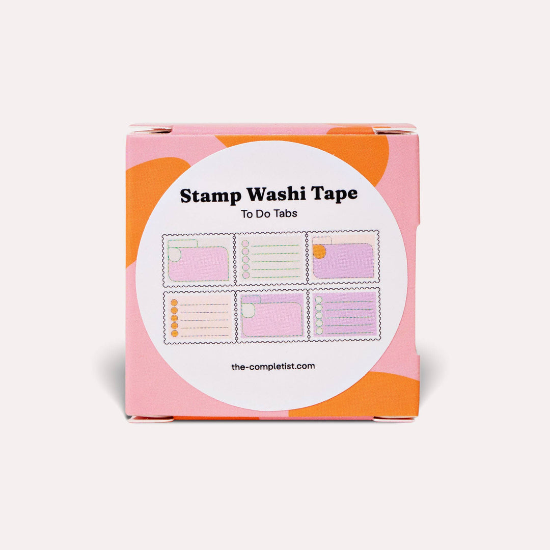 The Completist : Tabs Mix Stamp Washi Tape
