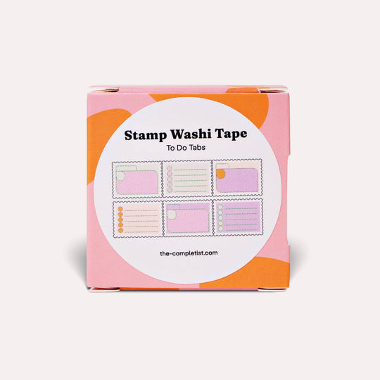 The Completist : Tabs Mix Stamp Washi Tape