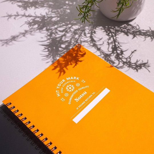 Notsu : Undated Daily Planner Notebook : A5