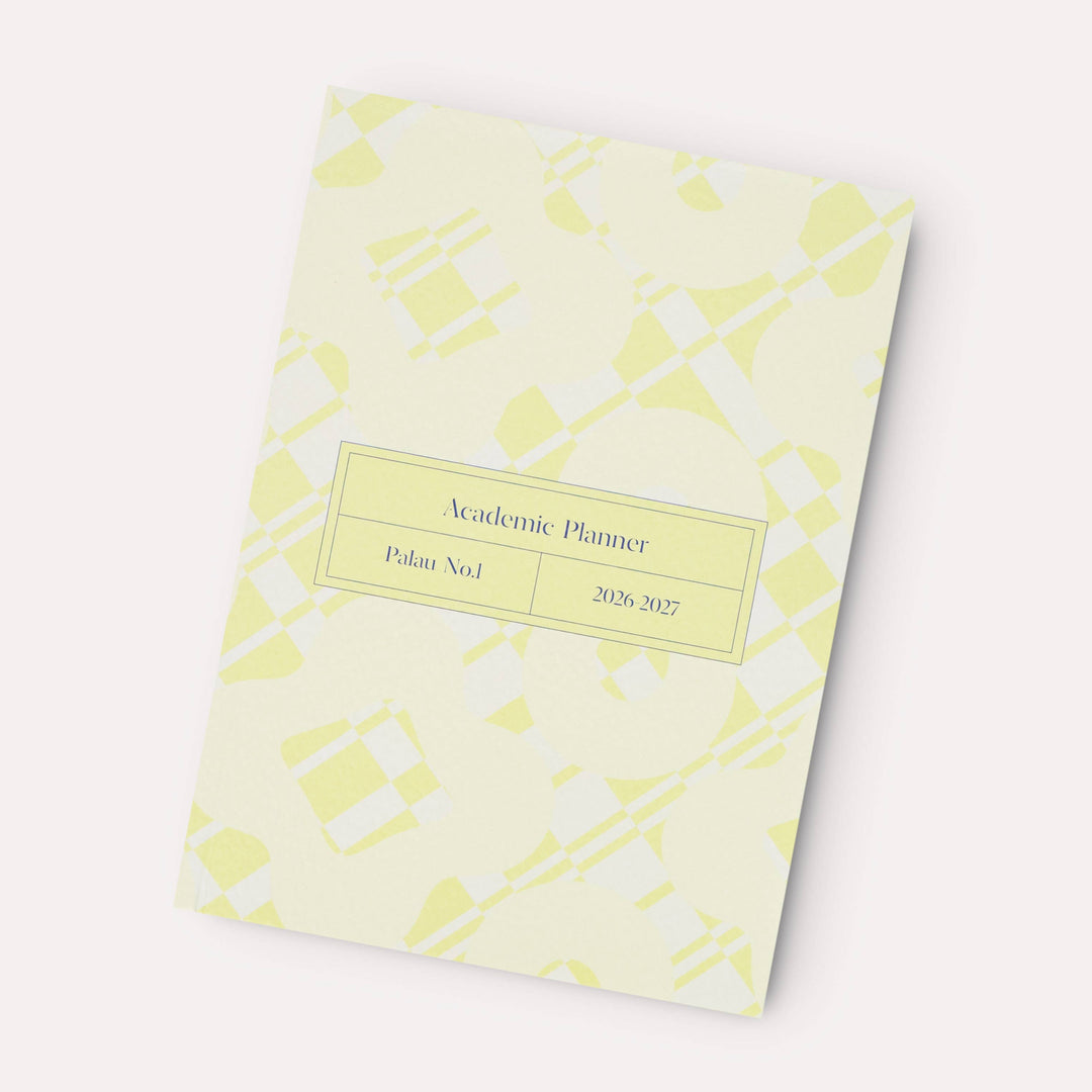 The Completist : Palau 2026-2027 Academic Weekly Planner Book