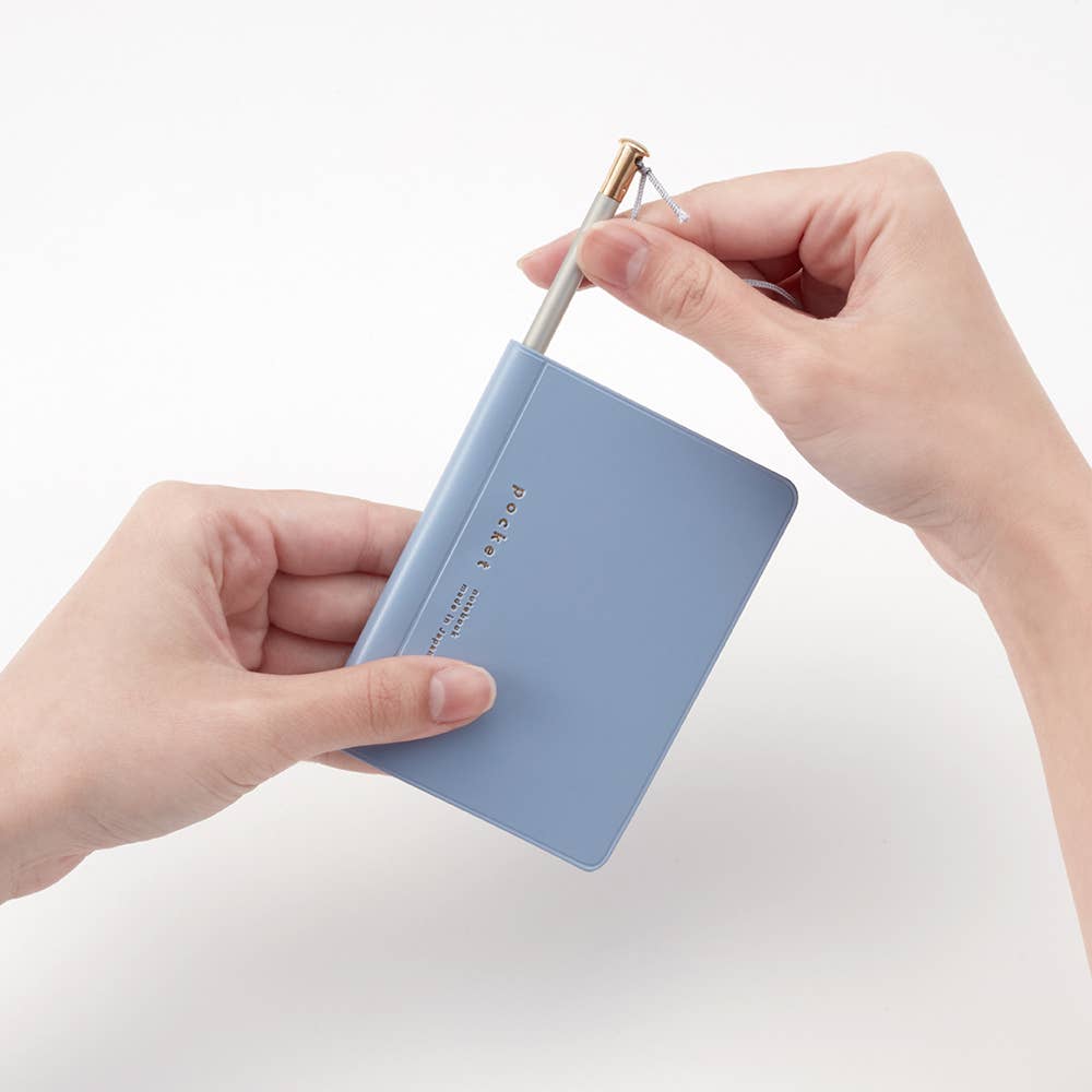 Isshoni : Pocket NoteBook with Pencil : Grid