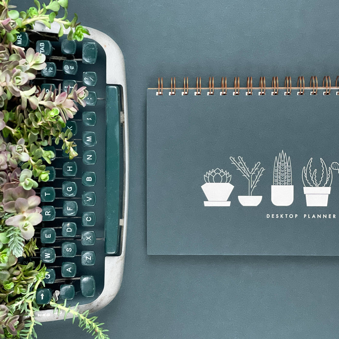 Ruff House : Succulent Undated Weekly Planner