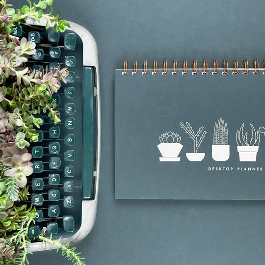 Ruff House : Succulent Undated Weekly Planner