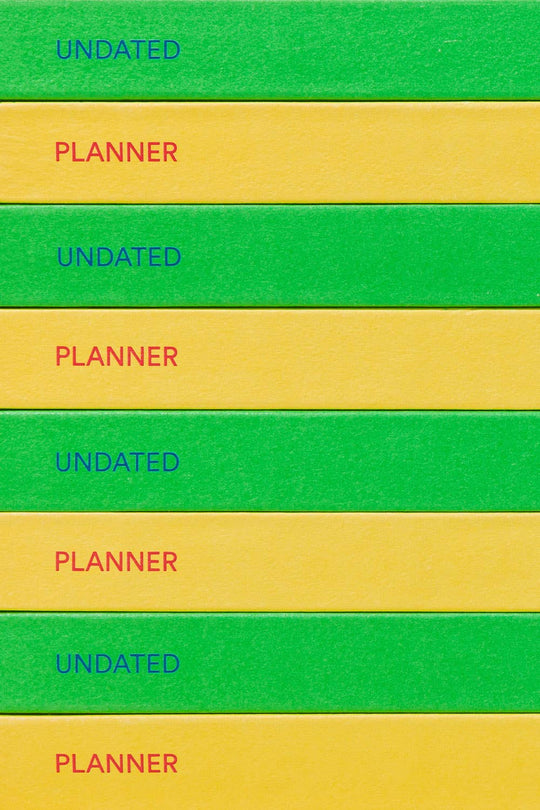 Mishmash : Undated Planner