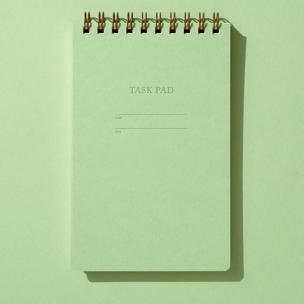 Task Pad Notebook - Mint