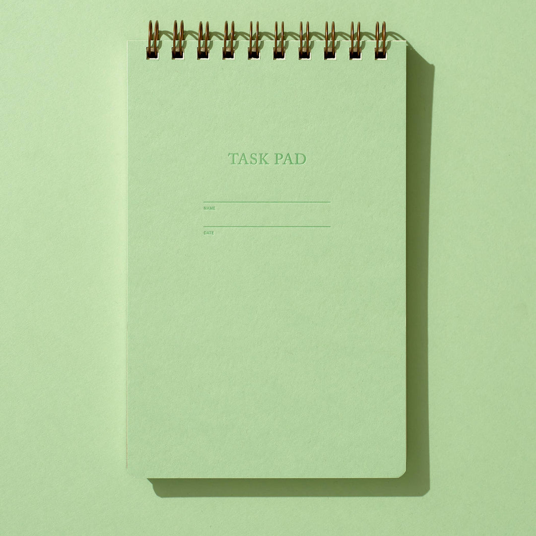 Task Pad Notebook - Mint