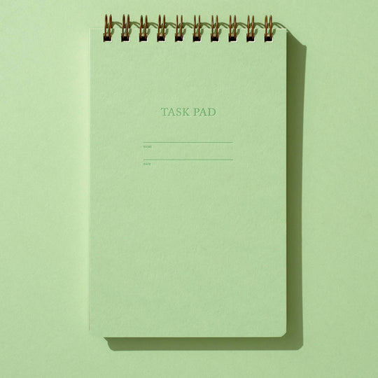 Task Pad Notebook - Mint